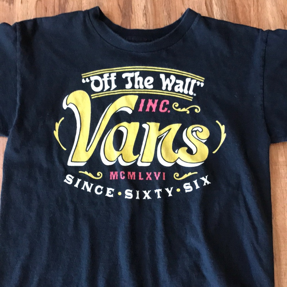 Men's Black Vans Shirt